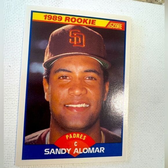 1989 score sandy alomar #630 rookie mint condition - Picture 1 of 2